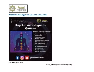 Best Psychic Astrologer in Queens New York