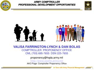 ARMY COMPTROLLER PROFESSIONAL DEVELOPMENT OPPORTUNITIES