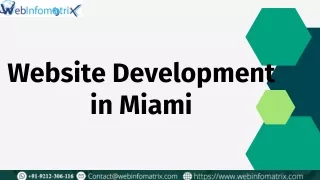 Website Development in Miami