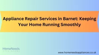 Appliance Repair Barnet