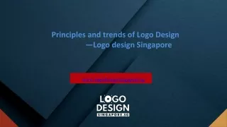 Principles and trends of Logo Design —Logo design Singapore