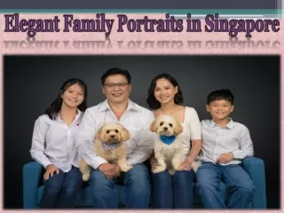 Elegant Family Portraits in Singapore