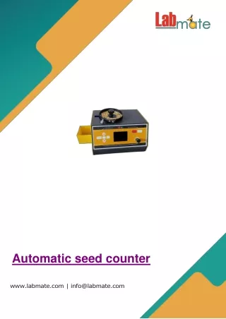 Automatic-seed-counter