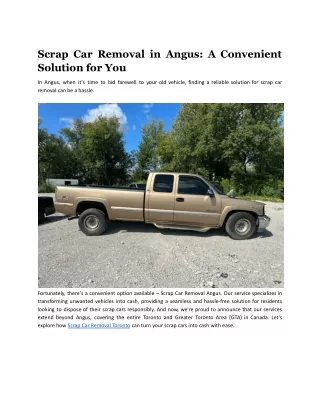 Scrap Car Removal in Angus_ A Convenient Solution for Youtled document