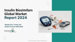 Insulin Biosimilars Market Share Report, Size, Future Forecast 2024 To 2033