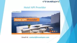 Hotel API Provider