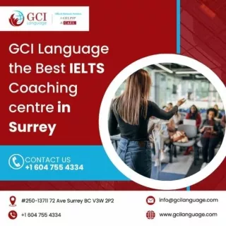 GCI Language the Best IELTS Coaching centre in Surrey