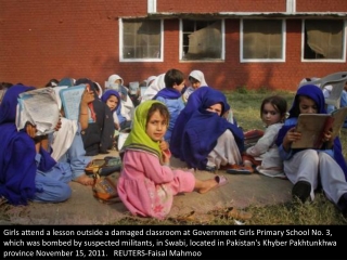 Educating Pakistan's girls