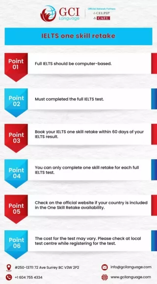 IELTS One Skill Retake