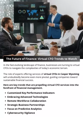 The Future of Finance: Virtual CFO Trends to Watch