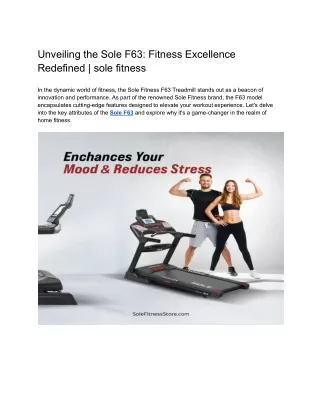 Unveiling the Sole F63_ Fitness Excellence Redefined _ sole fitness