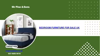 Bedroom Furniture For Sale UK