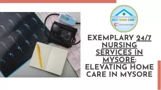 Best Home Care Services Mysore