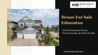 House For Sale Edmonton