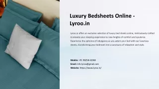 Luxury Italian Bed Sheets, Luxury Bedding Online India