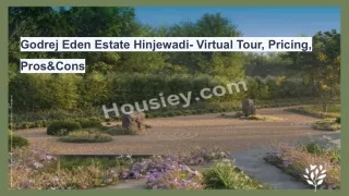 Godrej Eden Estate Hinjewadi-Virtual Tour,Pricing,Pros&Cons