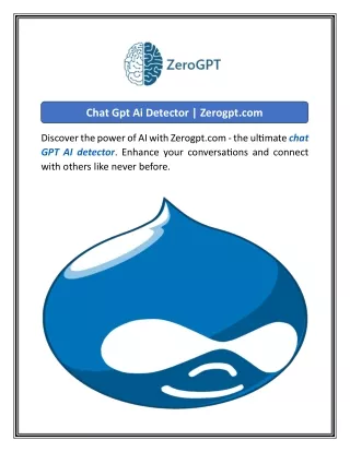 Chat Gpt Ai Detector  Zerogpt.com