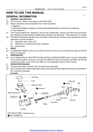 2002 Toyota Camry Service Repair Manual