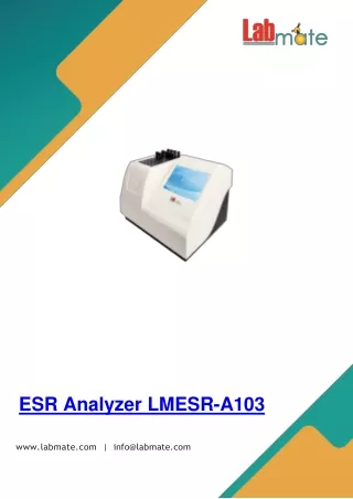 ESR-Analyser-LMESR-A103