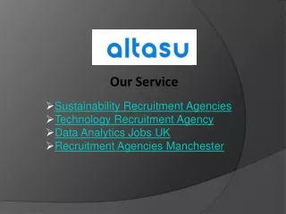 Sustainability Recruitment Agencies