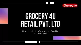 Here is Insights Into Supermarket Franchise Boom In Punjab