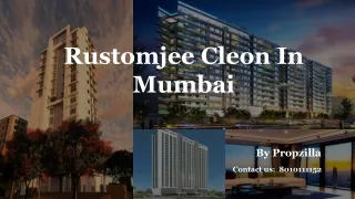 Rustomjee Cleon 1, 1.5 & 2 BHK Apartments in BKC, Mumbai