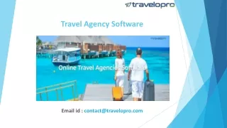 Travel Agency Software