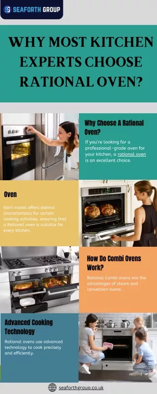 Why Most Kitchen Experts Choose Rational Oven