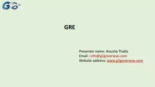 GRE coaching centres in hyderabad