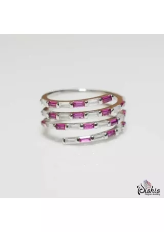 925 Piku Sterling Silver Ring by Dishis Designer jewellery.