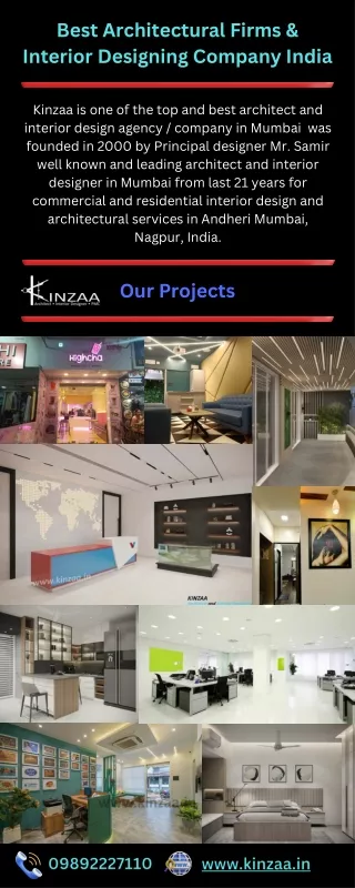 Best Architectural Firms & Interior Designing Company Mumbai - Kinzaa