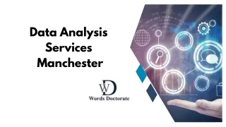 Data Analysis Services Manchester