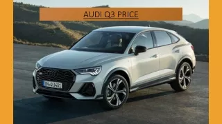 Audi Q3 Price