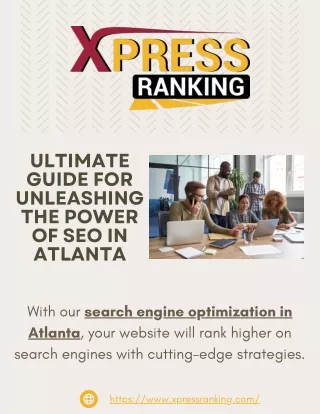 Ultimate Guide for Unleashing the Power of SEO in Atlanta