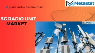 High-Flying Connectivity: Exploring the 5G Radio Unit Market Landscape