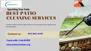 Bringing Back the Shine: Expert Patio Cleaning Services