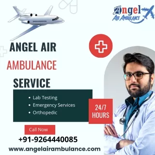 Angel Air Ambulance Service in Ranchi And Siliguri