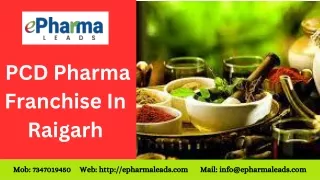 Ayurvedic PCD Franchise In Raigarh, Chattisgarh