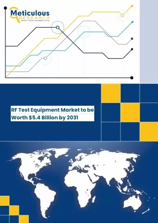 RF Test Equipment Market to be Worth $5.4 Billion by 2031