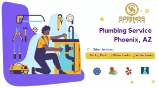 Plumbing Service Phoenix, AZ