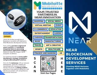 NEAR Blockchain Development Services.