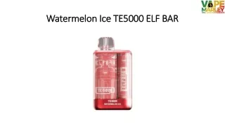 Watermelon Ice TE5000 ELF BAR