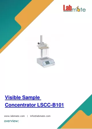 Visible-Sample-Concentrator-LSCC-B101