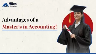 Advantages of a Master's in Accounting
