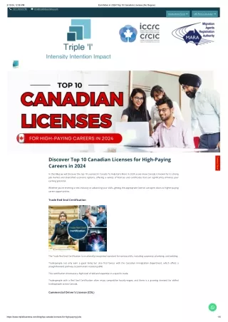 Lucrative Career Options in Canada