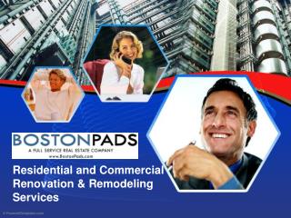 Residential and Commercial Renovation & Remodeling Services