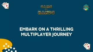 Revolutionizing Card Gaming with Game of Hands: A 3D Adventure