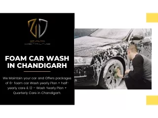 Pamper your Car with Foam Car Wash