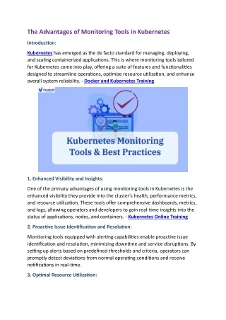 Kubernetes Online Training Ameerpet