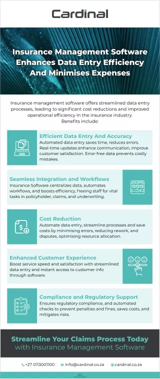 Insurance Management Software Enhances Data Entry Efficiency And Minimises Expenses